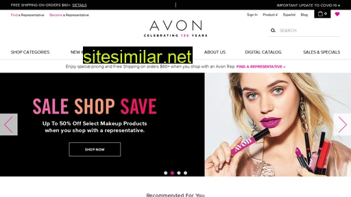 avon.com alternative sites