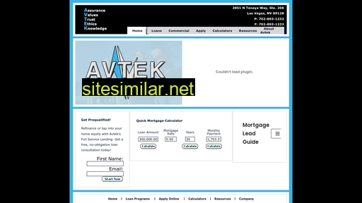avtekmortgage.com alternative sites