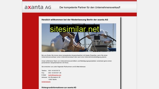 axanta-berlin.com alternative sites