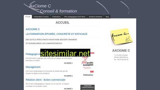 Axciomec similar sites