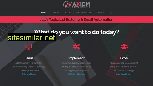 Axiomdigitalmarketing similar sites