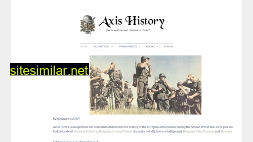 axishistory.com alternative sites