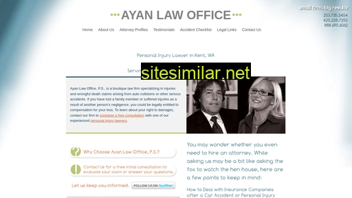 ayanlaw.com alternative sites