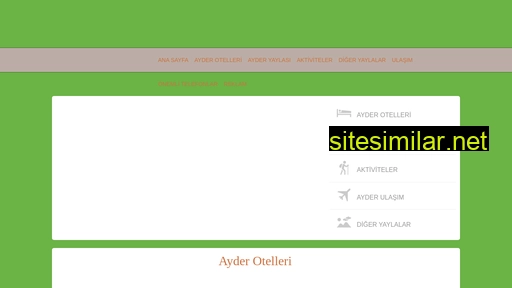 ayderotelleri.com alternative sites