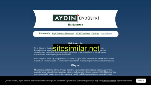 aydinendustri.com alternative sites