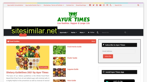 ayurtimes.com alternative sites
