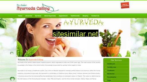ayurvedacalling.com alternative sites