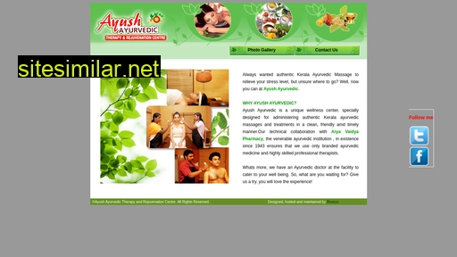 ayushayurvedic.com alternative sites