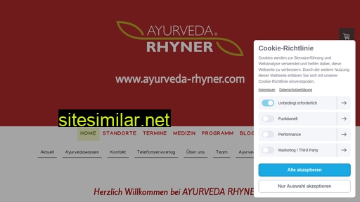 ayurveda-rhyner.com alternative sites