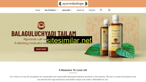 ayurvedashope.com alternative sites