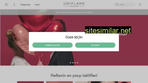 az.oriflame.com alternative sites