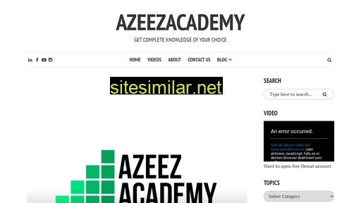 azeezacademy.com alternative sites