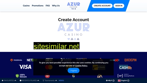 Azurcasino2 similar sites