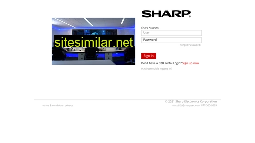 b2b.sharpamericas.com alternative sites