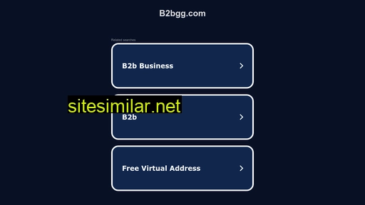 B2bgg similar sites