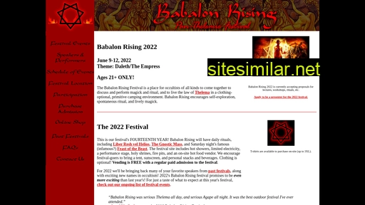 babalonrising.com alternative sites