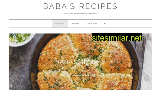 babasrecipes.com alternative sites