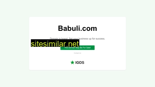 babuli.com alternative sites