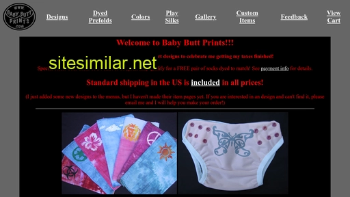 babybuttprints.com alternative sites