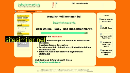 babyflohmarkt.com alternative sites