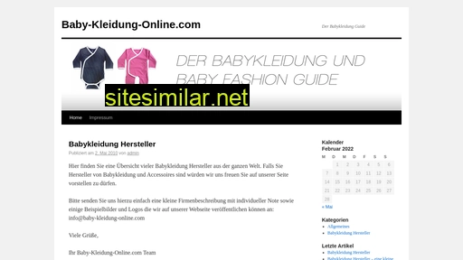 baby-kleidung-online.com alternative sites