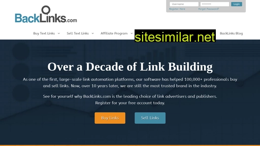 Backlinks similar sites