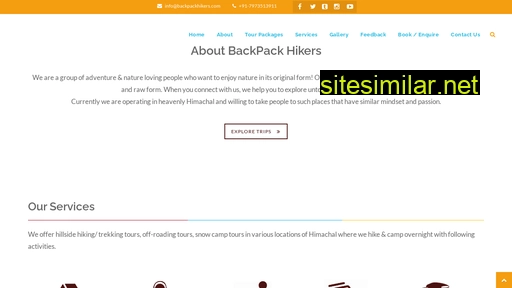 Backpackhikers similar sites