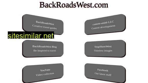 backroadswest.com alternative sites