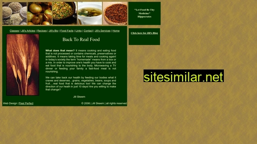 Backtorealfood similar sites