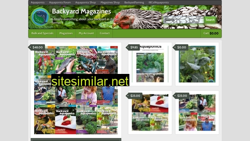 backyardmagazines.com alternative sites