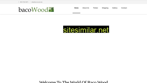 bacowood.com alternative sites