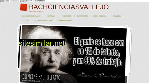 bachcienciasvallejo.com alternative sites