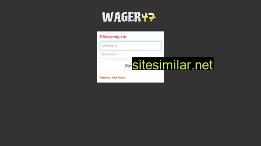 backend.wager47.com alternative sites
