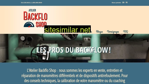 Backflow-shop similar sites