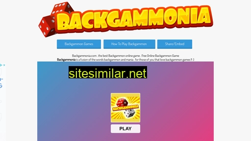 backgammonia.com alternative sites
