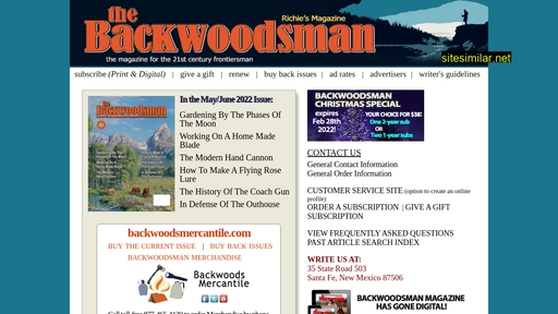 backwoodsmanmag.com alternative sites