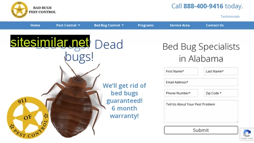 badbugspest.com alternative sites