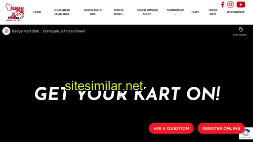 badgerkartclub.com alternative sites