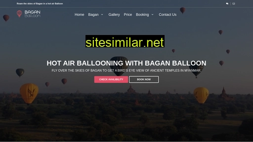 bagan-balloon.com alternative sites