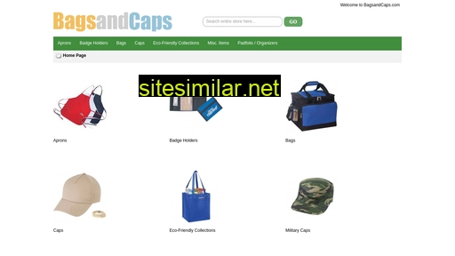 bagsandcaps.com alternative sites