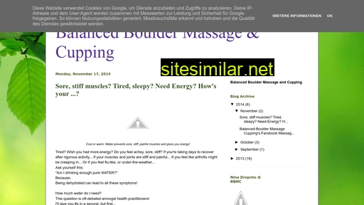 balancedbouldermassage.com alternative sites