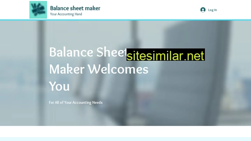 balancesheetmaker.com alternative sites