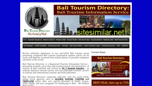 Balitourismdirectory similar sites