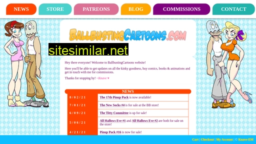 ballbustingcartoons.com alternative sites