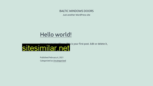 balticwindoor.com alternative sites