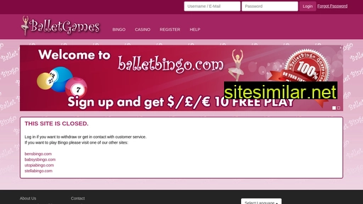 balletbingo.com alternative sites