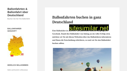 ballonfahrten.com alternative sites