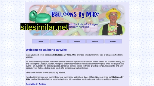 Balloonsbymike similar sites