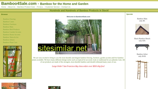 Bamboo4sale similar sites