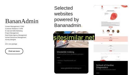 bananadmin.com alternative sites